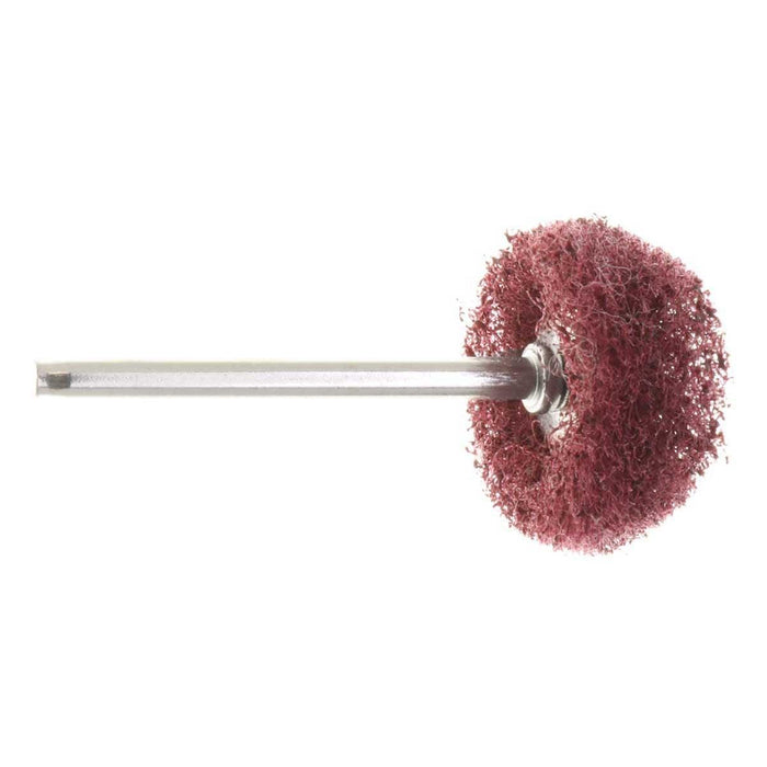 22mm - 7/8 inch 400 Grit Abrasive Buffing Wheel - 100pc -1/8 inch shank - widgetsupply.com
