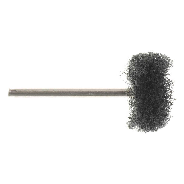 22mm - 7/8 inch 600 Grit Abrasive Buffing Wheel - 100pc - 1/8 inch shank - widgetsupply.com