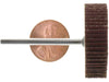 30mm- 1 1/8 inch 180 Grit Flap Wheel, 1/8 inch shank - widgetsupply.com