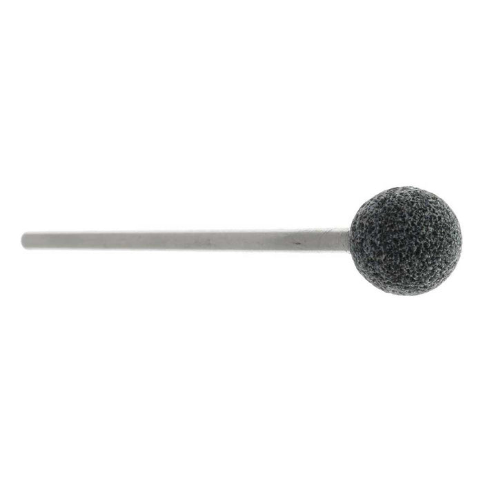 12.7mm - 1/2 inch 60 Grit Round Grey Grinding Stone, USA, 3 inch shank - widgetsupply.com