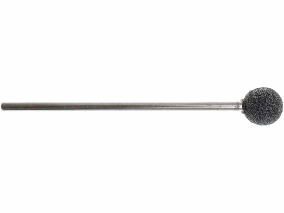 12.7mm - 1/2 inch 60 Grit Round Grey Grinding Stone, USA, 3 inch shank - widgetsupply.com