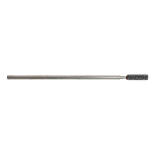 03.9mm - 5/32 inch 100 Grit Grey Cylinder Grinding Stone, USA, 3 inch shank - widgetsupply.com