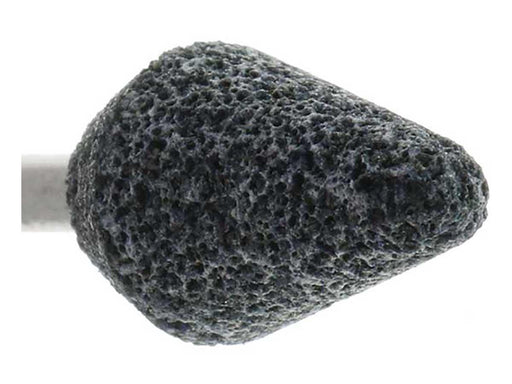 11.1mm - 7/16 inch 60 Grit Grey Cone Grinding Stone, USA - widgetsupply.com