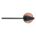 11.1mm - 7/16 inch 60 Grit Grey Cone Grinding Stone, USA - widgetsupply.com