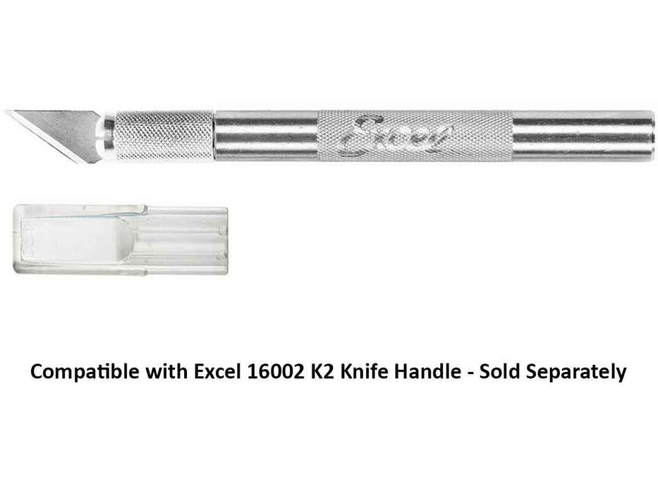 Excel 22628 #28 Concave Knife Blade  - USA - 100pc - widgetsupply.com
