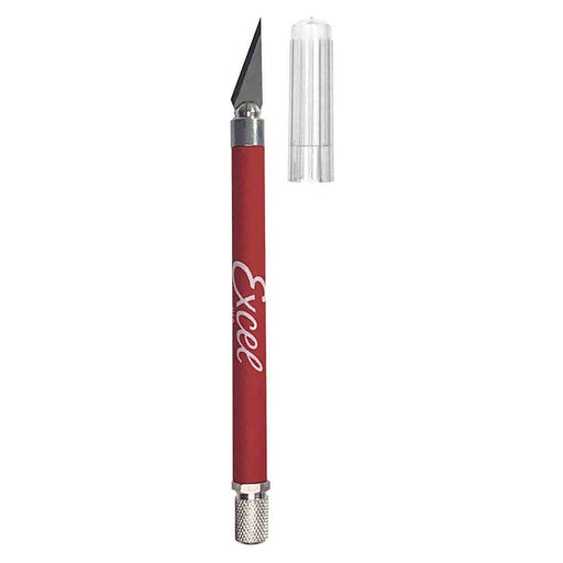 Excel K18 RED Soft Grip Knife USA - 16024 - widgetsupply.com