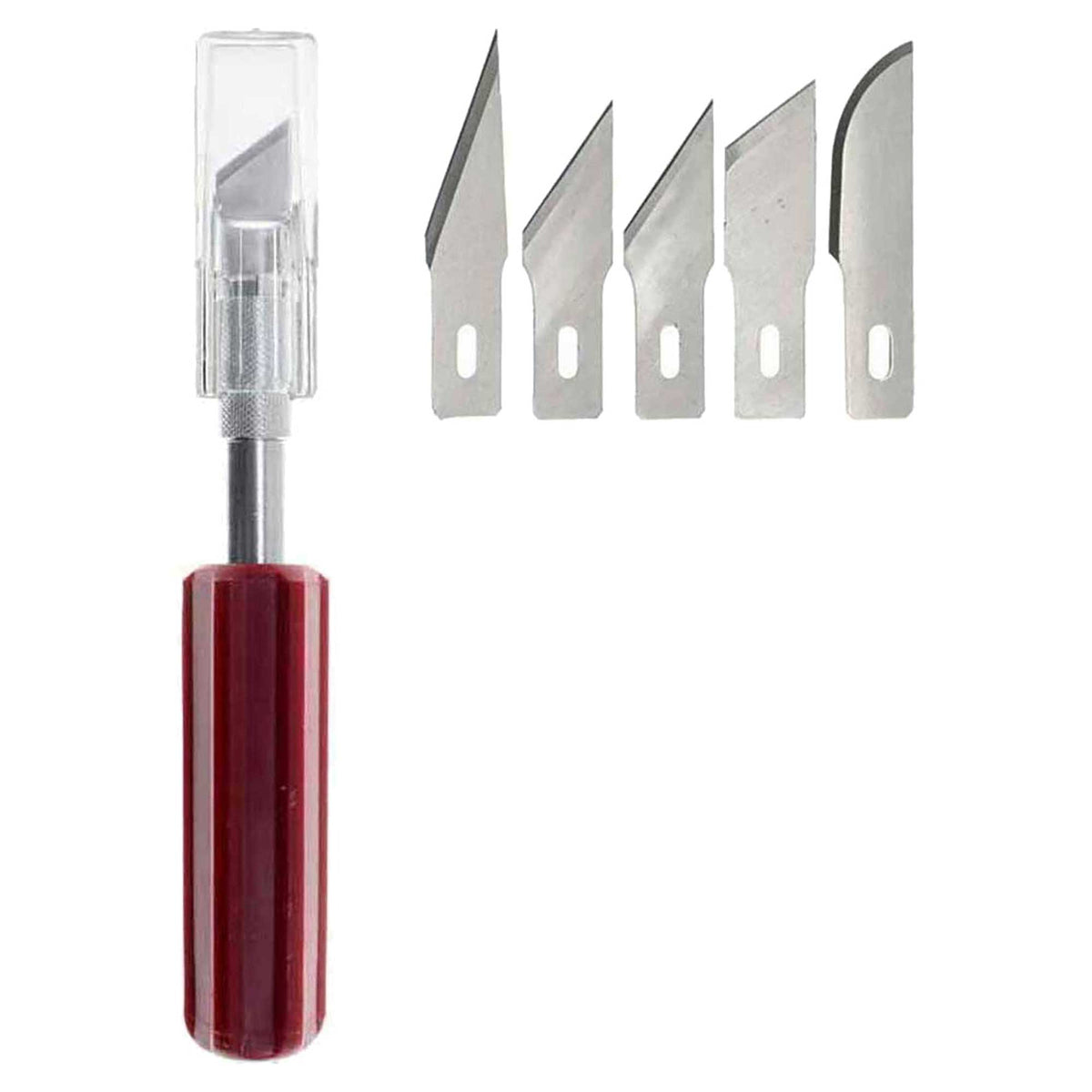 Heavy Duty Utility Knife Blades Poly wraps of 5