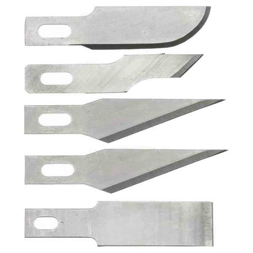 5-Piece Hobby Knife Blade Assortment
