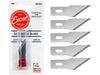 Excel 20024 #24 Deburring Knife Blades - USA - 5pc - widgetsupply.com