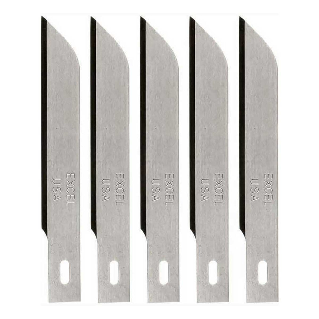 SE 16-Piece Hobby Knife Set with Aluminum Collet Razor Chucks