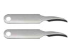 Excel 20105 #105 Small Curved Carving Blades - USA - 2pc - widgetsupply.com