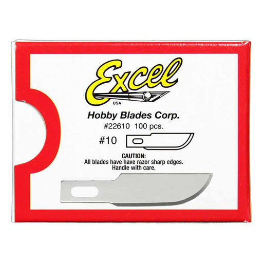 Uxcell Exacto Knife Blades #10 Hobby Knife Blades Precision Exacto Blades Hobby Knife Blade Refills 100 Pack, Silver