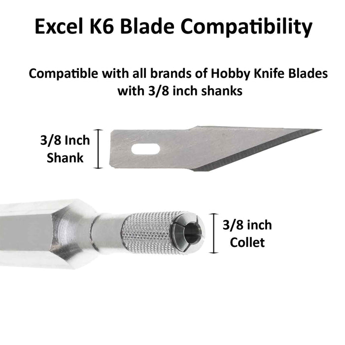 Excel K6 Heavy Duty Aluminum Knife, 16006, USA - widgetsupply.com