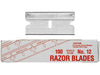 Excel 22612 100pc Razor Blades - USA - widgetsupply.com