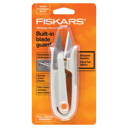 Fiskars 140180-1008 Premier Ultrasharp Spring Action Thread Snips - widgetsupply.com