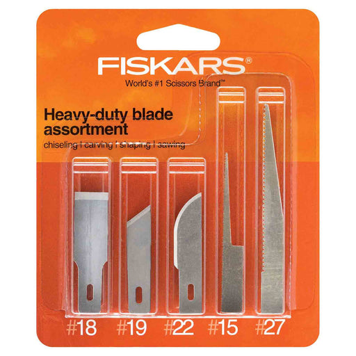Fiskars 164210 Heavy-Duty Blade Assortment - 5pc —