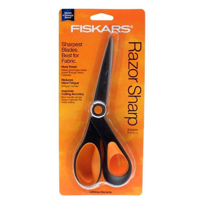 Fiskars 175800-1005 Razor-Edge Softgrip Scissors - widgetsupply.com