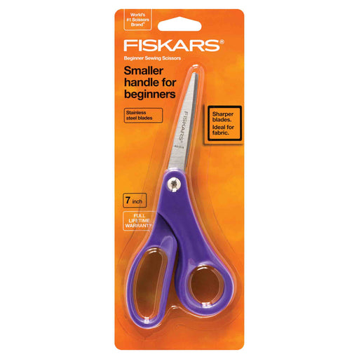 Fiskars 197040 Premier 7 inch Student Sewing Scissors - widgetsupply.com