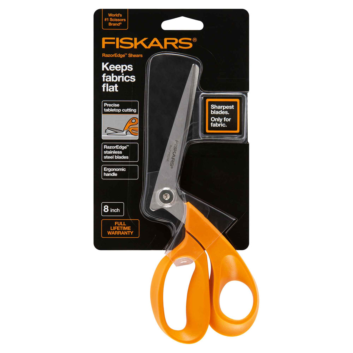 Fiskars 10” Amplify Razor Edge Fabric Shears by Fiskars