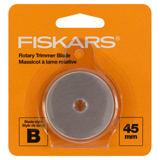45mm Rotary Cutting Blade - Fiskars 195310-1016 - Style B - widgetsupply.com