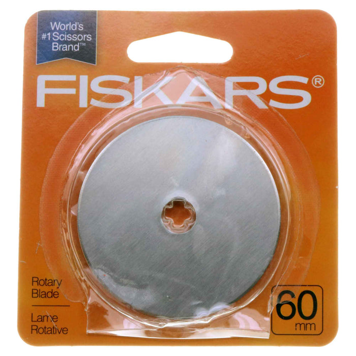 Fiskars Titanium Coated Replacement Rotary Cutter Blades For 60mm