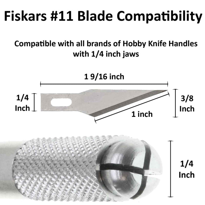 Fiskars #11 196010 Standard Blades - 5pc - widgetsupply.com