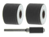 17.5mm - 11/16 x 1/2 inch Foam Sanding Drum Set - 1/8 inch shank - widgetsupply.com