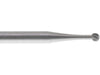 01.7mm Steel Round Bur - Germany - 3/32 inch shank - widgetsupply.com