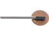 03.2mm - 1/8 x 3/8 inch 100 Grit Grey Cone Grinding Stone, USA - widgetsupply.com