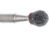 04.8mm - 3/16 inch 100 Grit Round Grey Grinding Stone, USA - widgetsupply.com