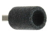 09.5mm - 3/8 x 1/2 inch 80 Grit Grey Dished Cylinder Grinding Stone, USA - widgetsupply.com