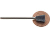 07.9mm - 5/16 x 3/8 inch 80 Grit Grey Inverted Cone Grinding Stone, USA - widgetsupply.com