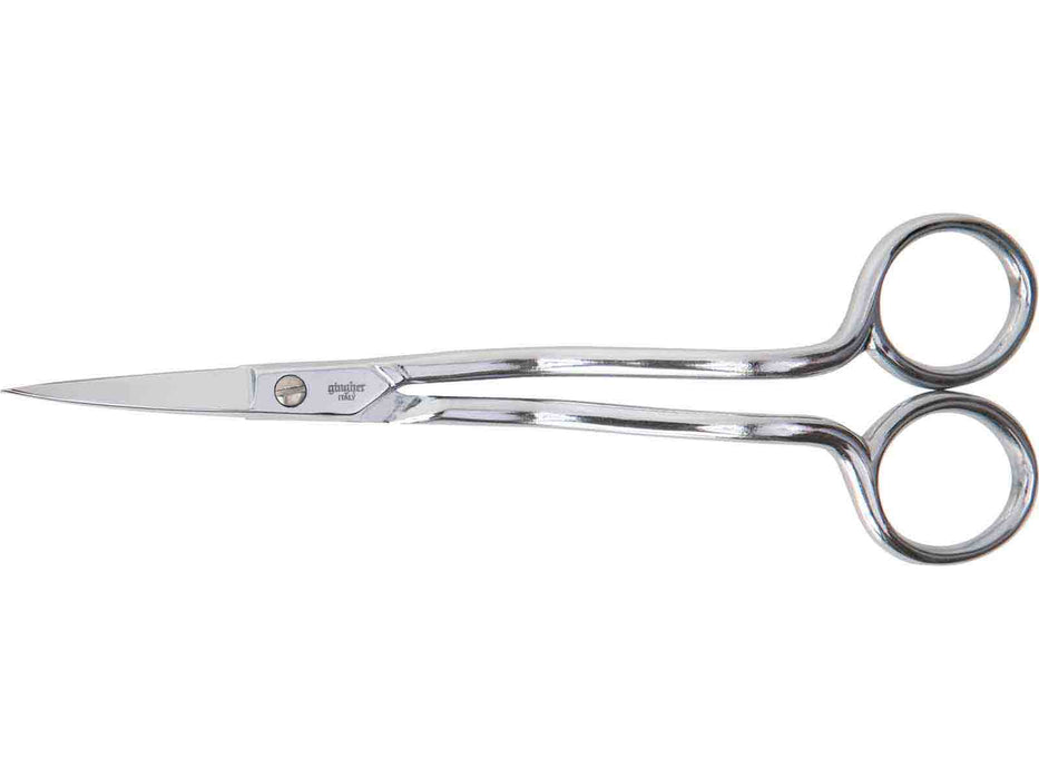 Gingher 220130 Double-curved Embroidery Scissors - 6 Inch - widgetsupply.com