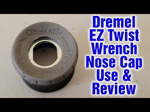 Todd's Garage - Dremel Ez Twist Wrench Nose Cap EZ495 How To Use And Review