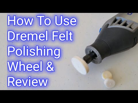 Todd's Garage - Dremel Felt Polishing Wheel And Compound - How To Use And Review