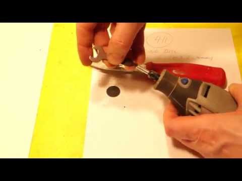 Peter Finn the Car Doctor - How to use Dremel multitool accessory: 411 Sanding disc