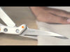 Fiskars Amplify scissors - cuts thick and heavy materials