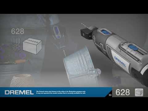 Dremel 628-01 Precision Drill Bit Set - 7pc