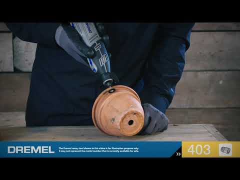 Dremel 403-02 Nylon Bristle 3/4 inch WHEEL Brush - 2pc