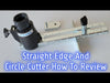  Todd's Garage - Dremel Straight Edge Guide And Circle Cutter 678 Use And Review