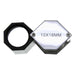 18mm 10x Chrome Hex Economy Jewelers Loupe - widgetsupply.com