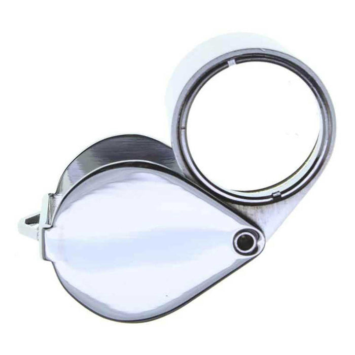 Jewelers Loupe Triplet Glass Lens, 21 mm, Silver - Eds Box