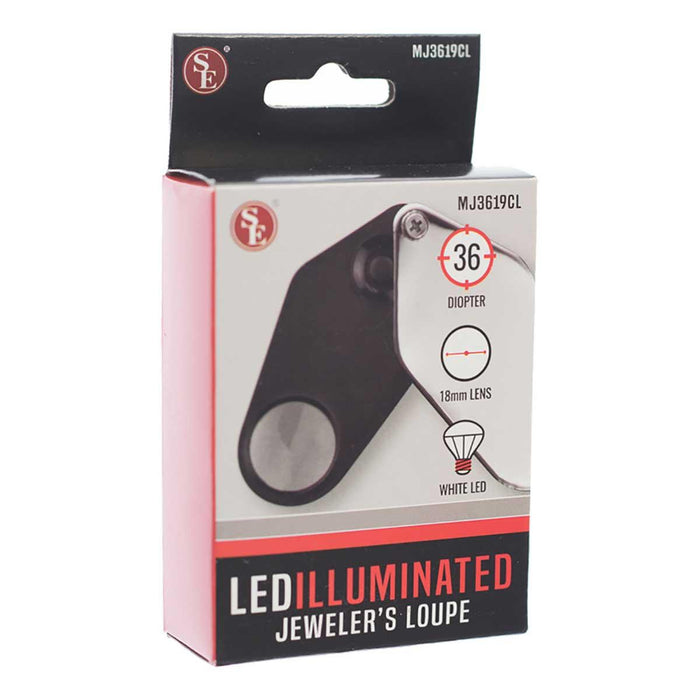 18mm 10X Illuminated Jeweler's Loupe - widgetsupply.com