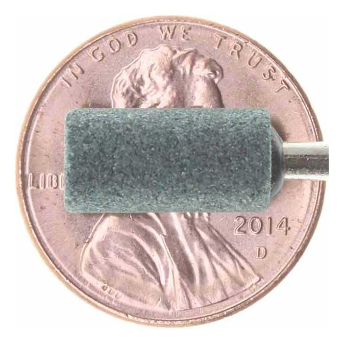 07.0mm - 9/32 x 1/2 inch Cylinder Grinding Stone - 3/32 shank - 10pc - widgetsupply.com