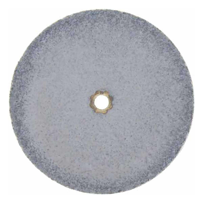 22.2mm - 7/8 x 1/8 inch Grey Heatless Wheels - 50pc  - 1/16 inch hole - widgetsupply.com