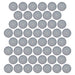 22.2mm - 7/8 x 1/8 inch Grey Heatless Wheels - 50pc  - 1/16 inch hole - widgetsupply.com
