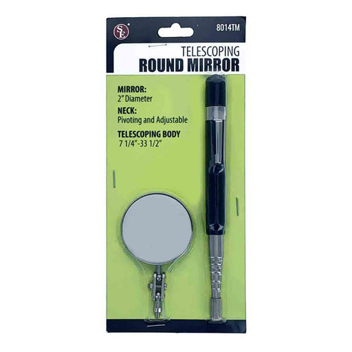 Mirror - 2 inch Round Extendable - Color Varies - widgetsupply.com