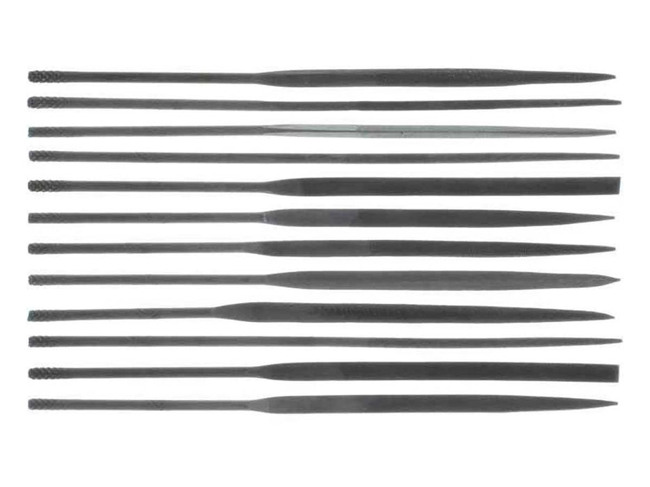12pc 2 x 100mm FINE Mini Needle Files - widgetsupply.com
