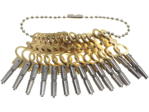 14pc Pocket Watch Key Set - widgetsupply.com