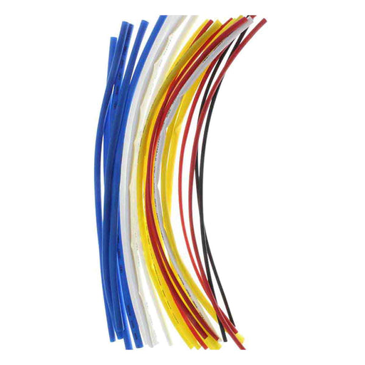 Assorted Size & Color Heat Shrink Tubing - 22pc - widgetsupply.com
